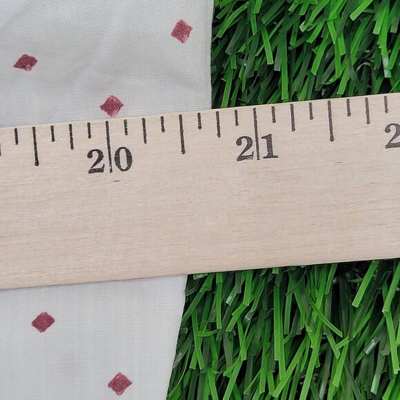 Vintage 90s Pelham Button Shirt M/L 15 21x30 Polka-Dot - Picture 9 of 10